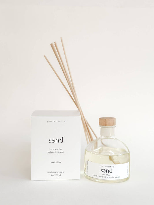 Sand Reed Diffuser | Citrus + Amber