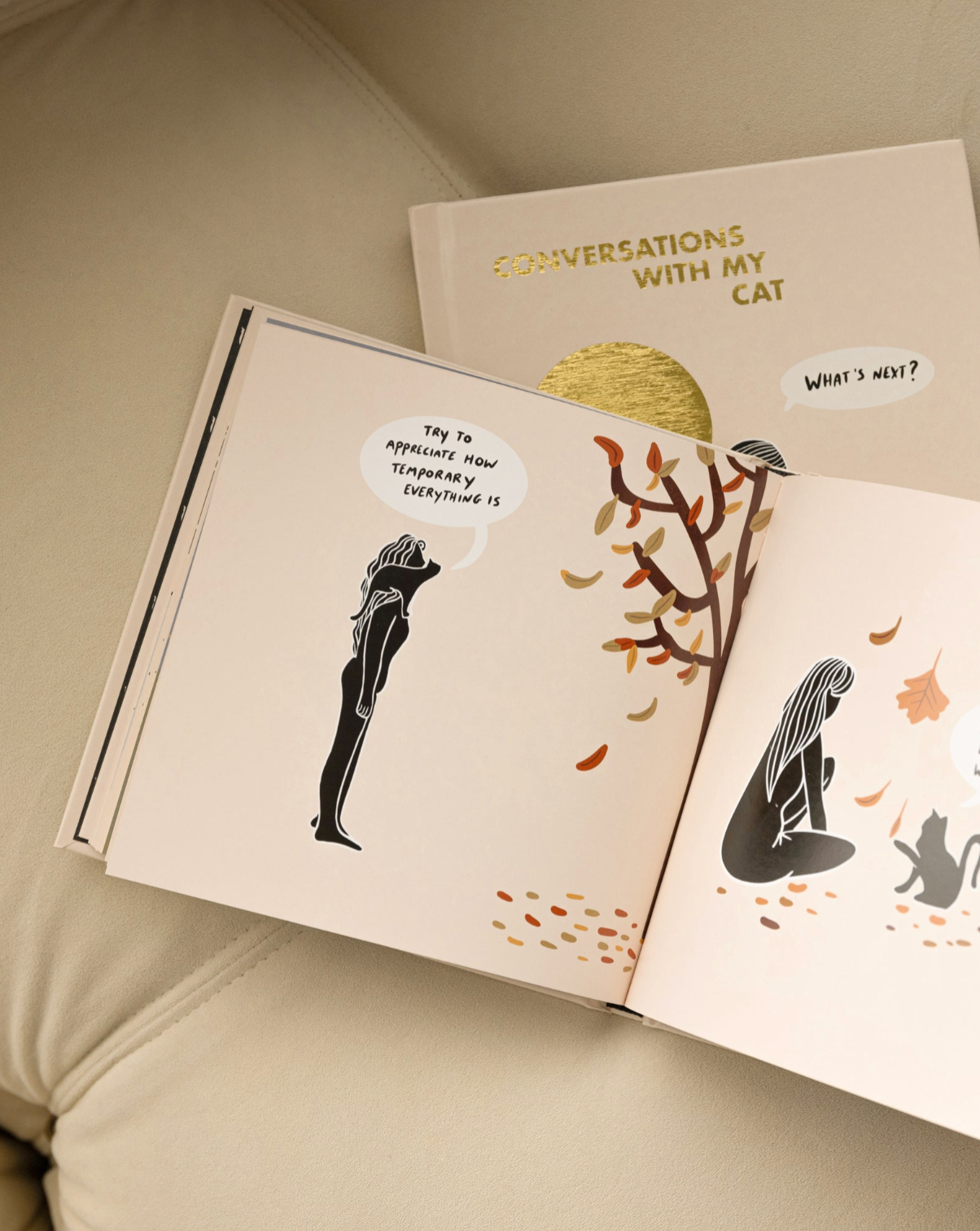 Conversations With My Cat illustrated Book | Danica Gin
