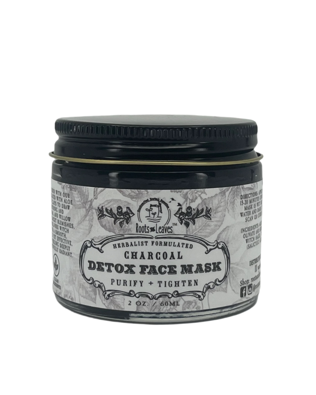 Vegan Charcoal Detox Face Mask
