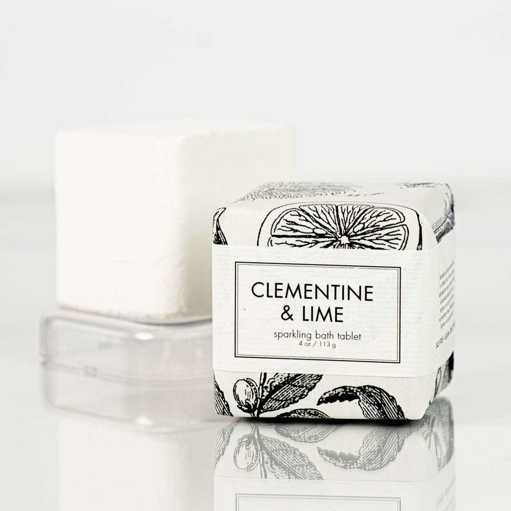 Clementine & Lime Sparkling Bath Tablet
