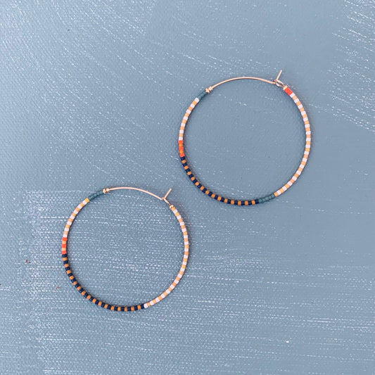 Thinnest Line Hoop Earrings | Golden Era