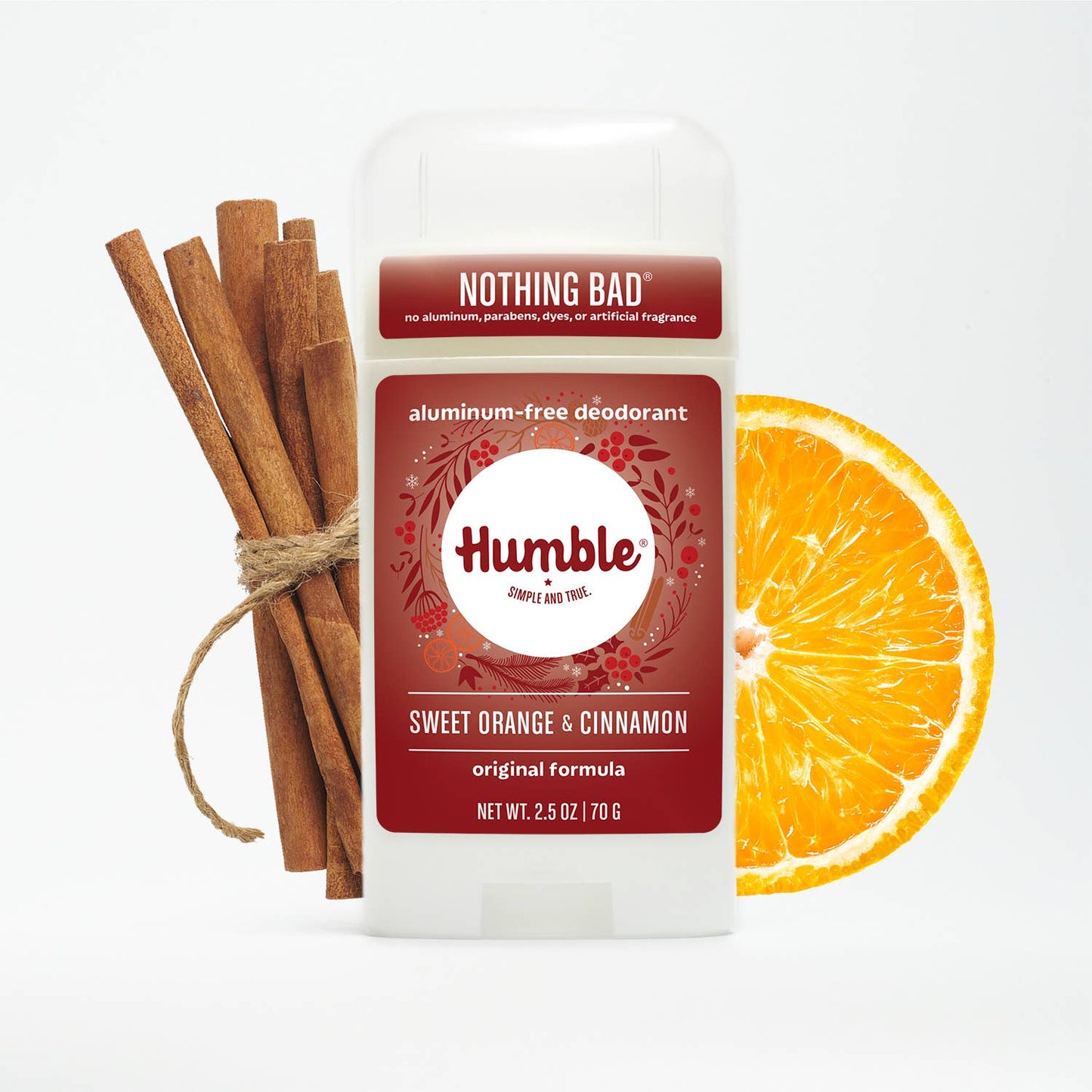 Humble Deodorant | Sweet Orange & Cinnamon