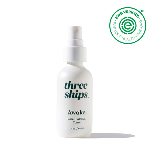 Three Ships Beauty Awake Rose Hydrosol Toner