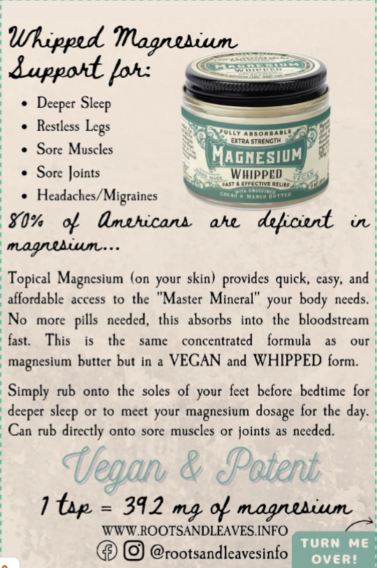 Magnesium Cream | Whipped