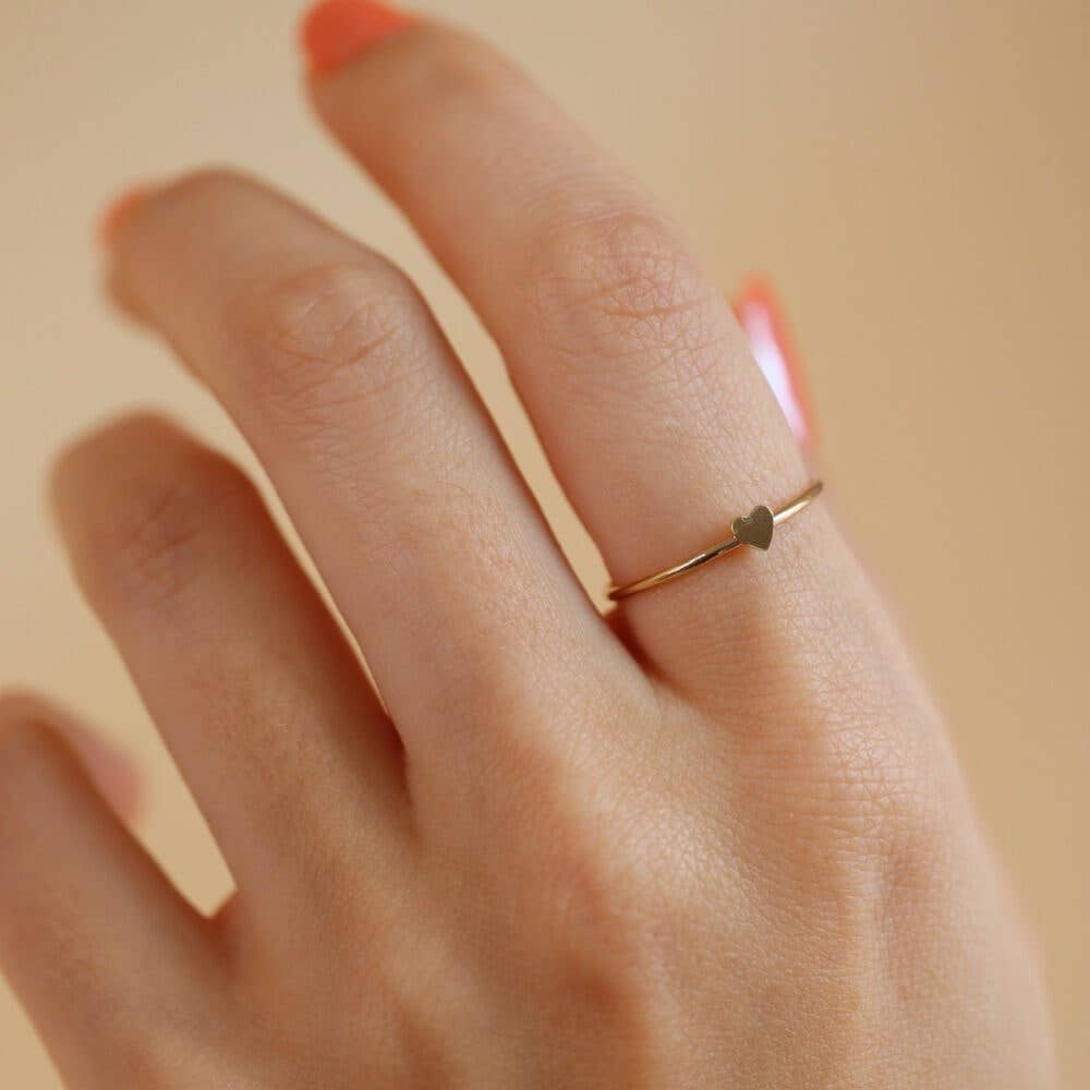 Tiny Heart Ring