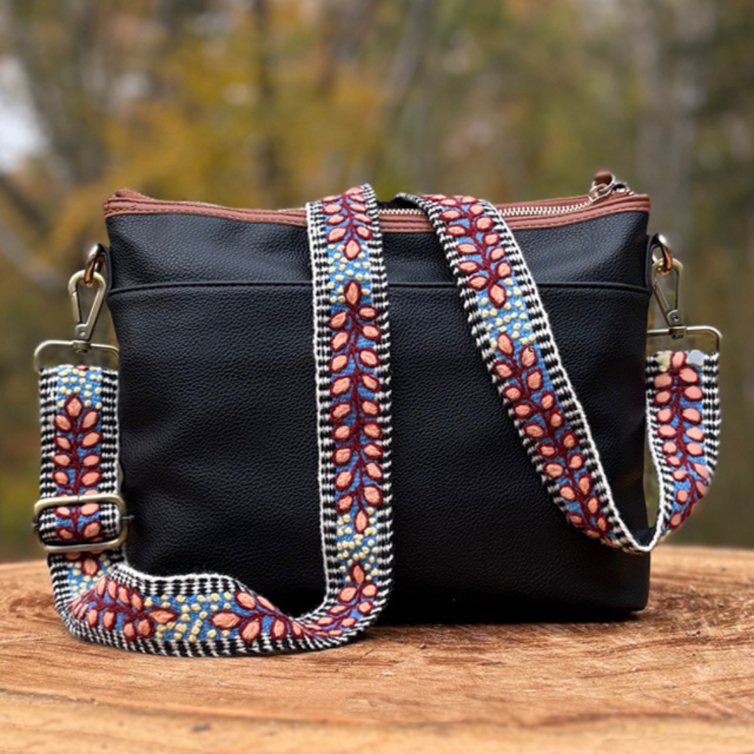 Embroidered Adjustable Bag/Camera Strap | Growing Season