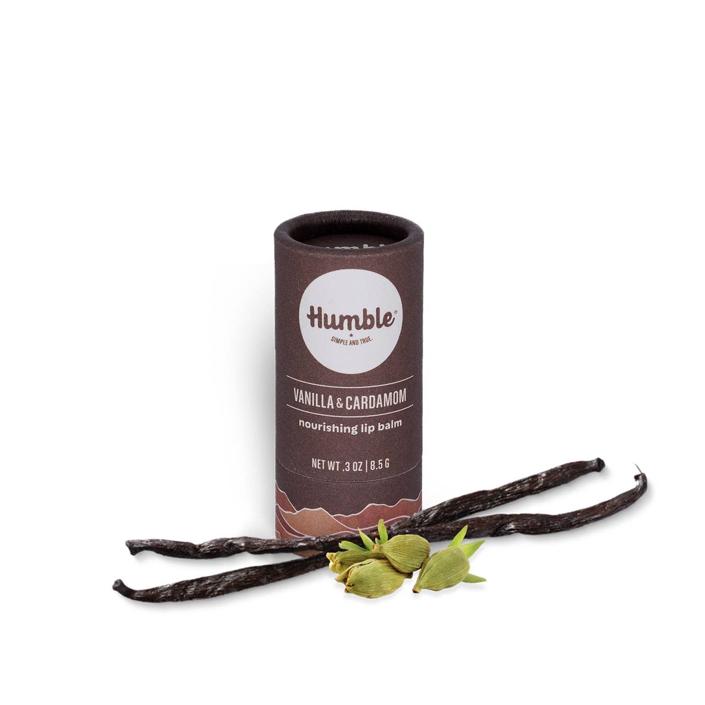 Humble Vanilla & Cardamom Plastic-free Lip Balm