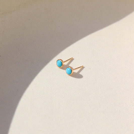 Mini Turquoise Studs