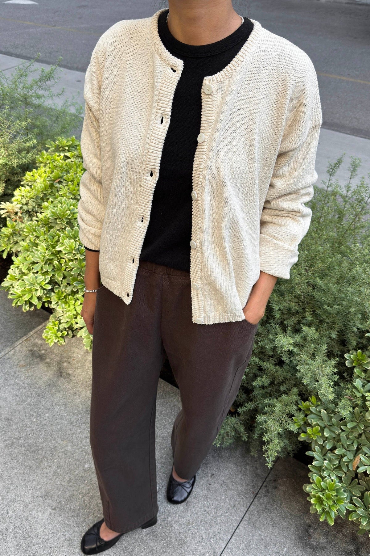 Le Bon Shoppe Cotton Leila Cardigan