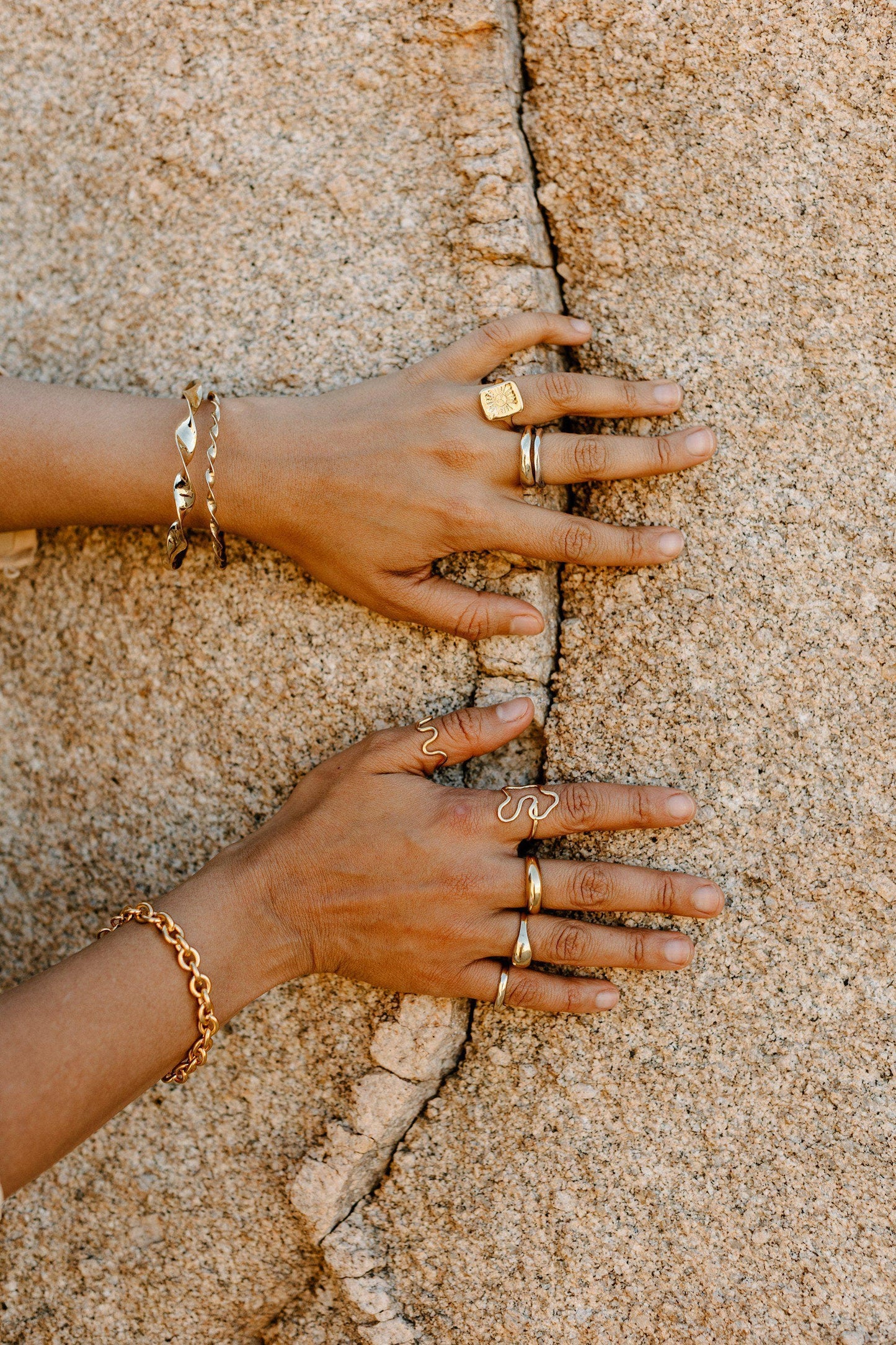 Paz Golden Chain Bracelet