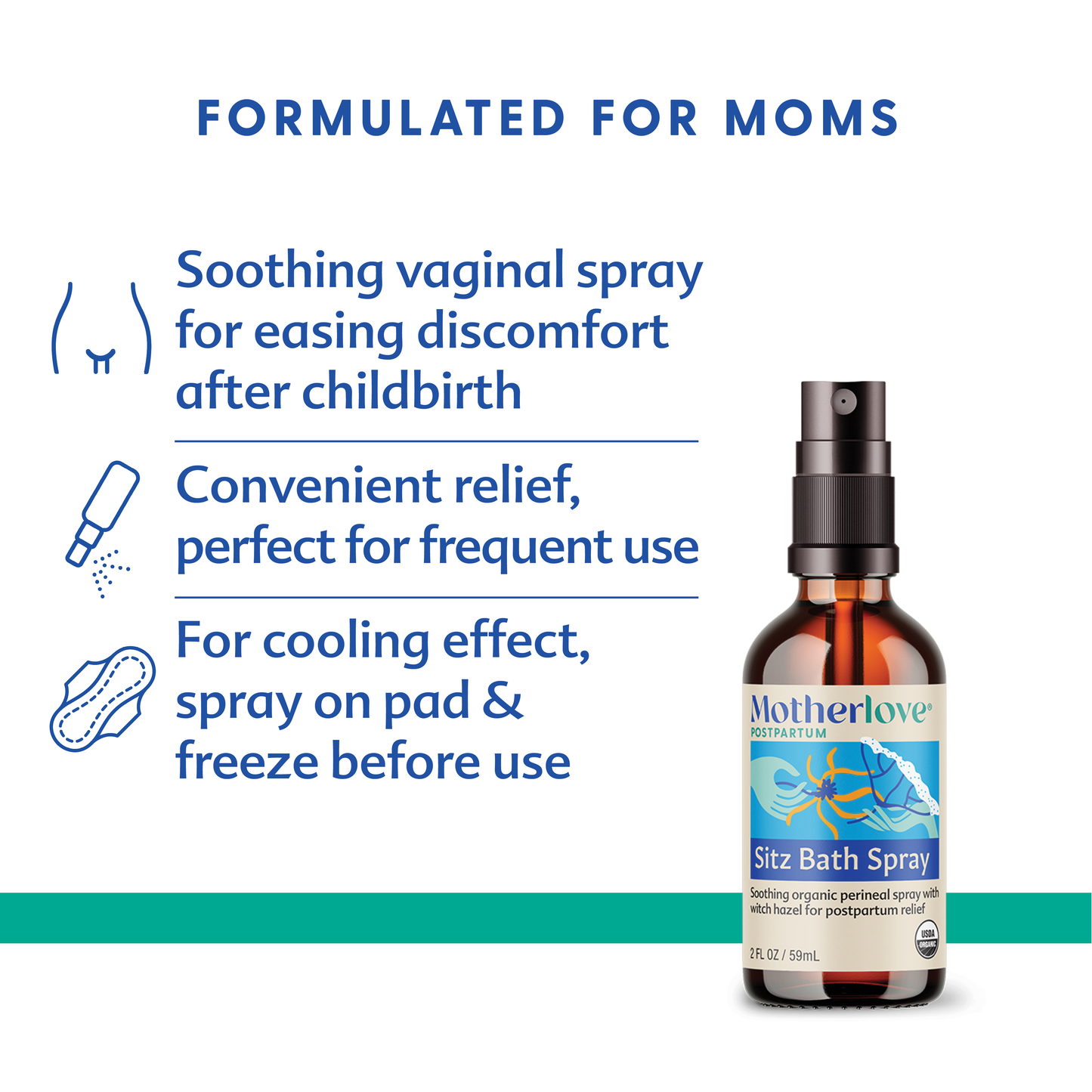 Motherlove Sitz Bath Spray | 2 oz