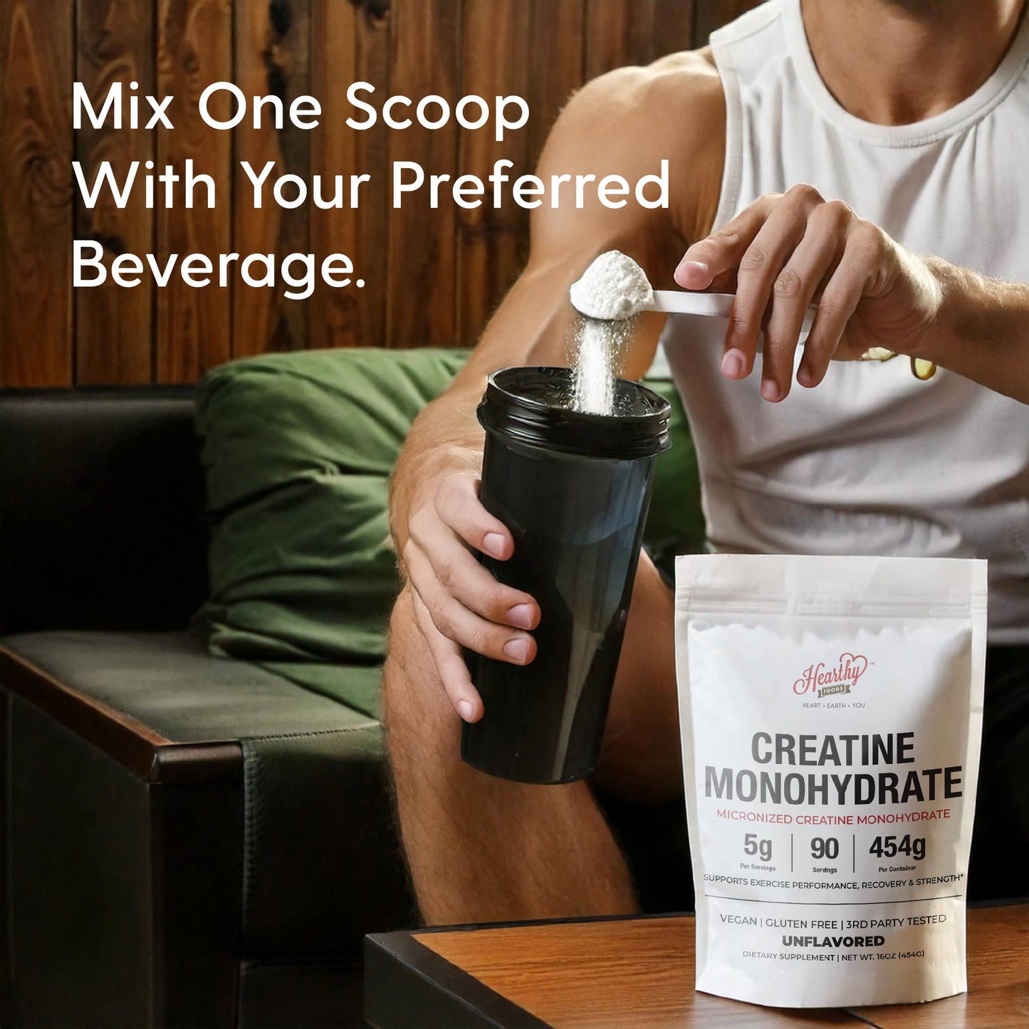 Creatine Monohydrate | 17.6 oz