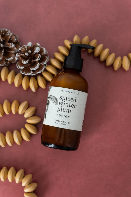 Spiced Winter Plum Hand + Body Lotion | 8 oz