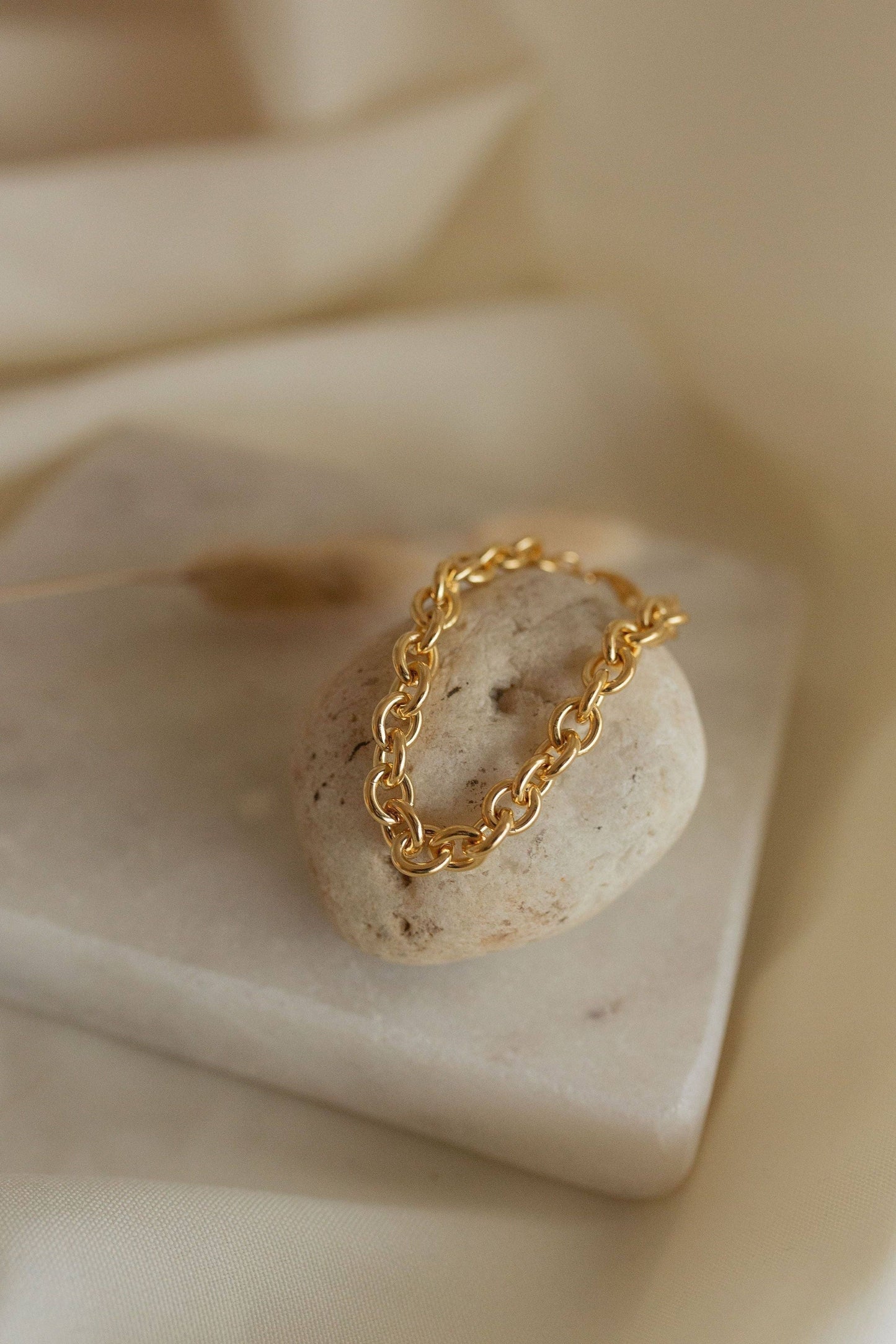 Paz Golden Chain Bracelet