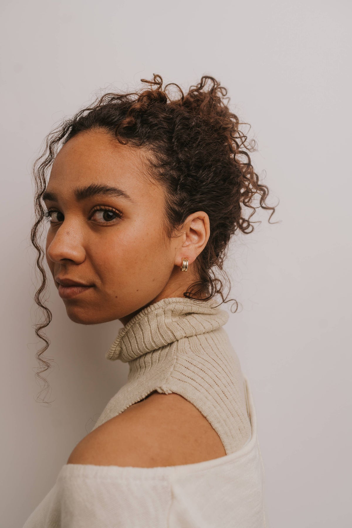 Bold Gold Hoop Earrings
